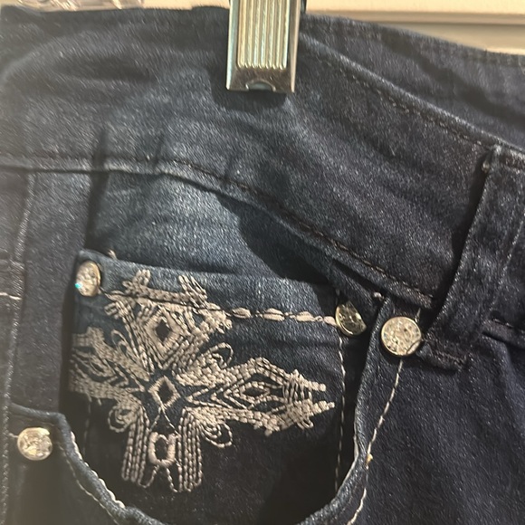 NWT One Republic For All Hogh Rise Boot Cit Jean with Jeweled Back pockets - 16W - Picture 5 of 8